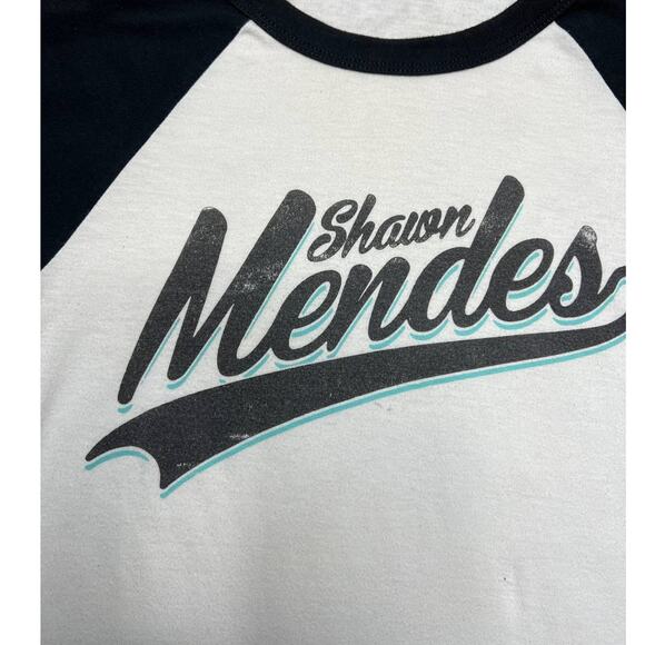Shawn Mendes Raglan Tee Size small - Picture 4 of 7